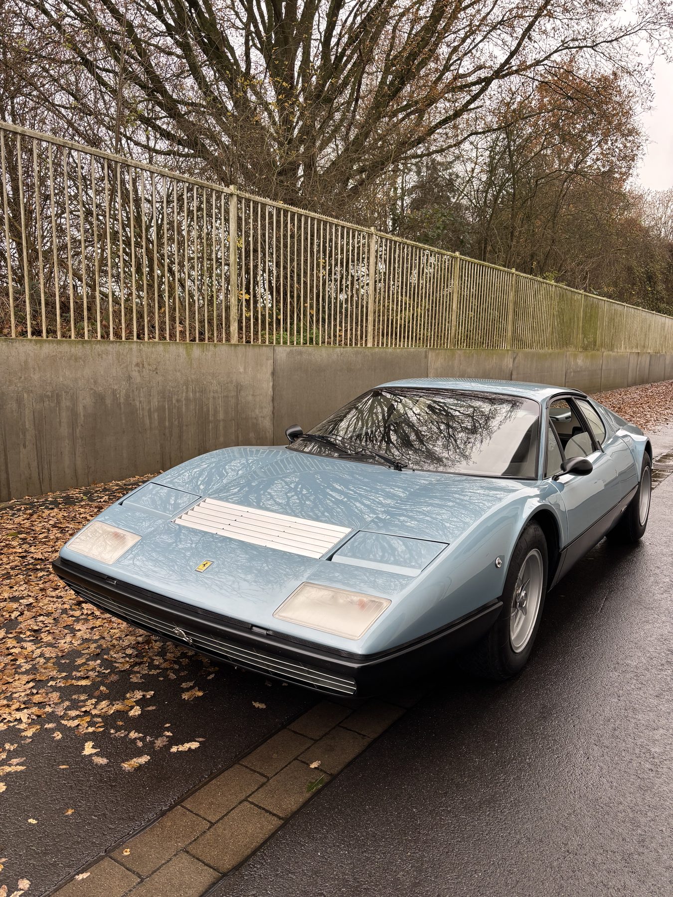 Classic Ferrari 512 BB handled by HVL